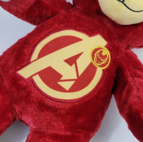 Build A Bear Marvel Avengers Iron Man Bear Plush Stuffed Animal - Picture 3 of 16